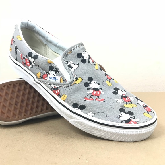 mickey mouse low top vans
